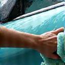 Professional cleaning car exterior